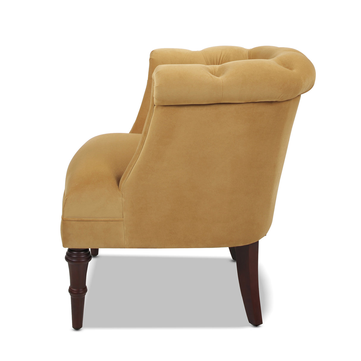 Katherine tufted accent chair