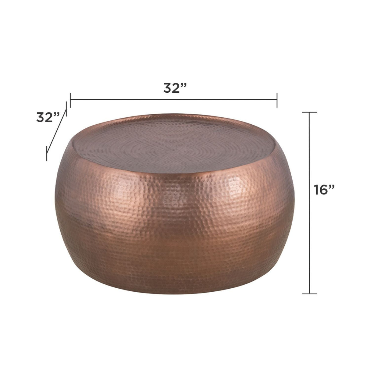 Ct501 - Modern Contemporary Round Coffee Table