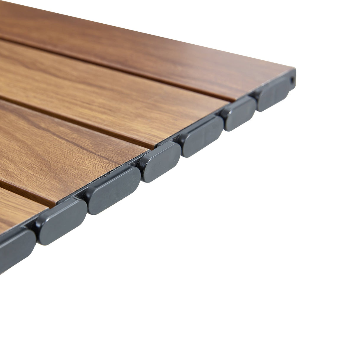 Lightweight Aluminum Roll-Up Rectangular Outdoor Table