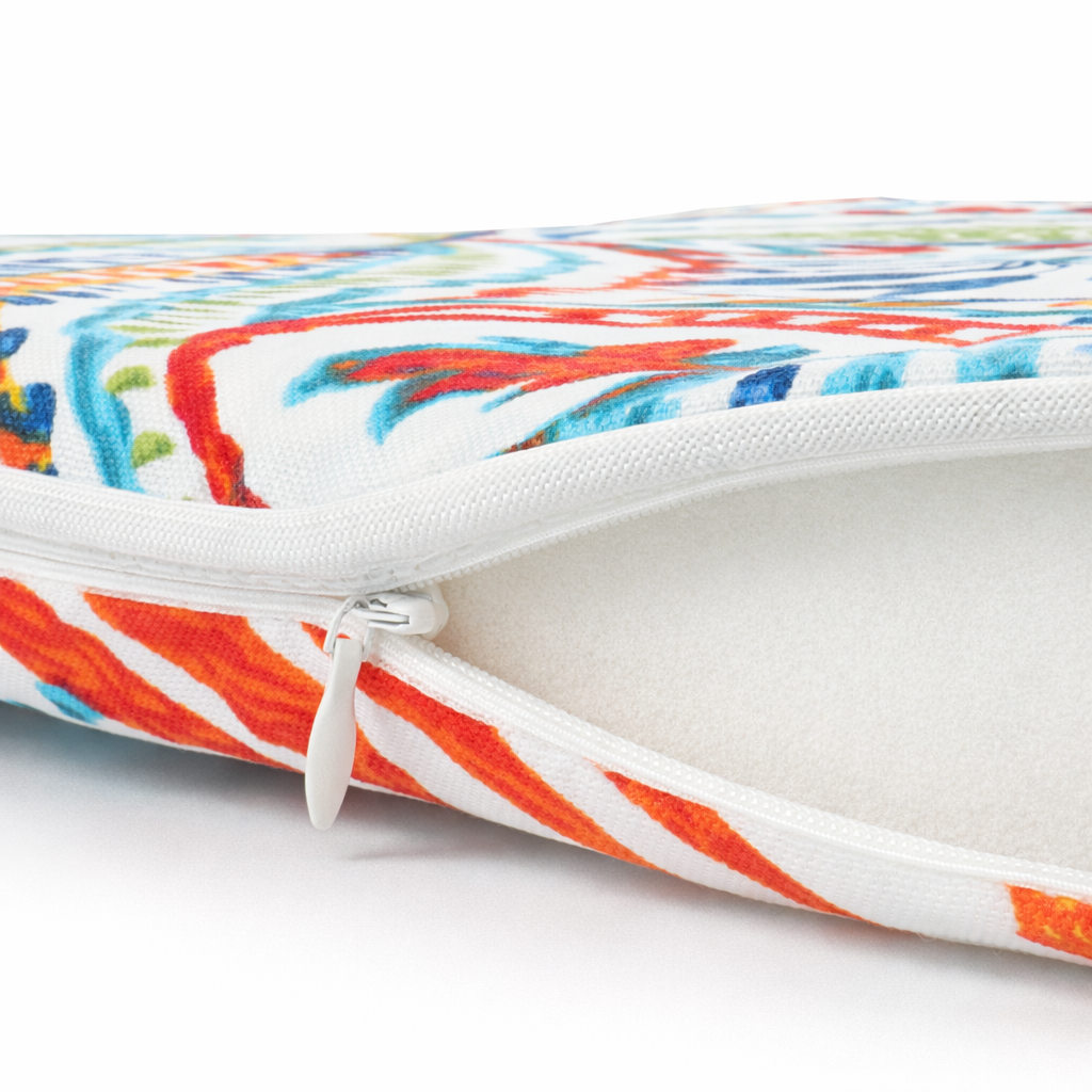 Outdoor Patio Chair Cushions, Water-Repellent U-Shape Thick Foam Seat Cushions (Set of 4)