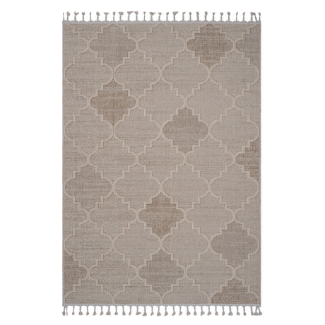 NAAR-Guros-Collection-4X6-Cream-/Trellis-Indoor/Outdoor-Area-Rug-Area-Rugs