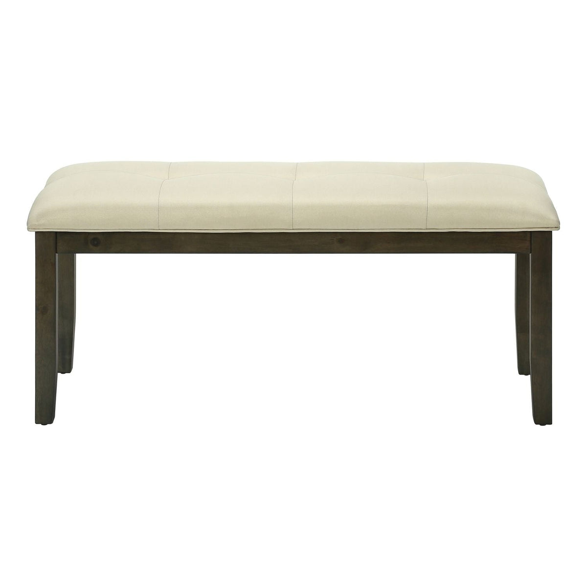 Bench, Rectangular, Hallway, Upholstered, Transitional - Cream