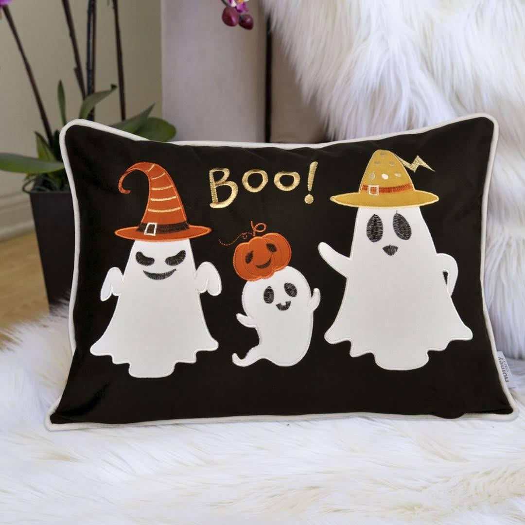 Halloween-Boo-Ghost-Velvet-Throw-Pillow-Throw-Pillows