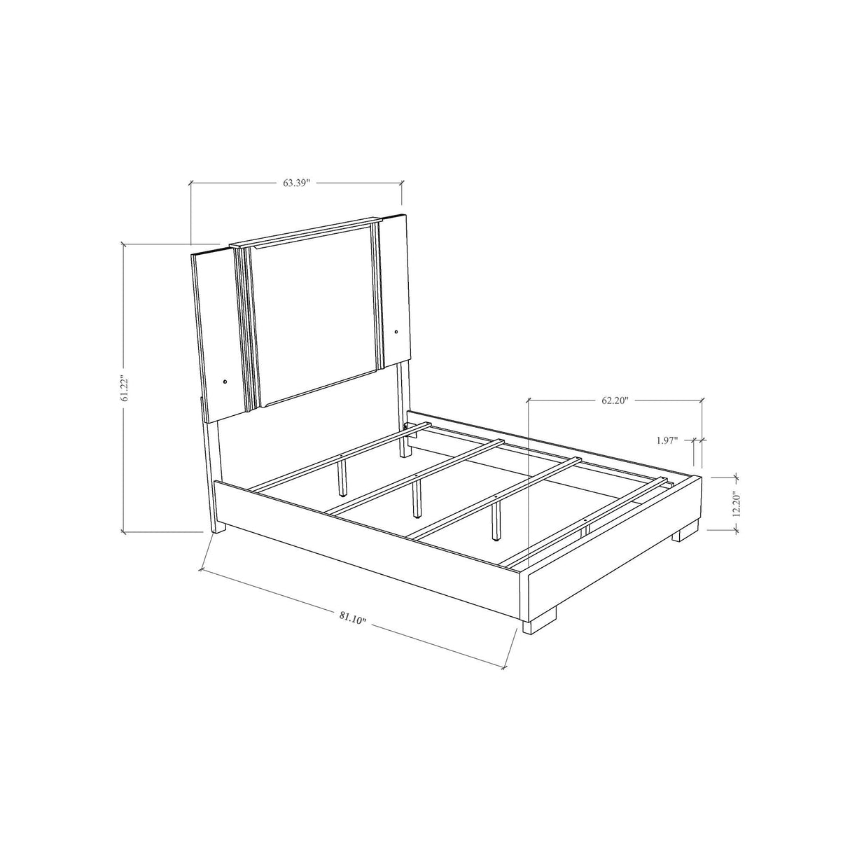 Moon - Bed & LED Accent Lighting