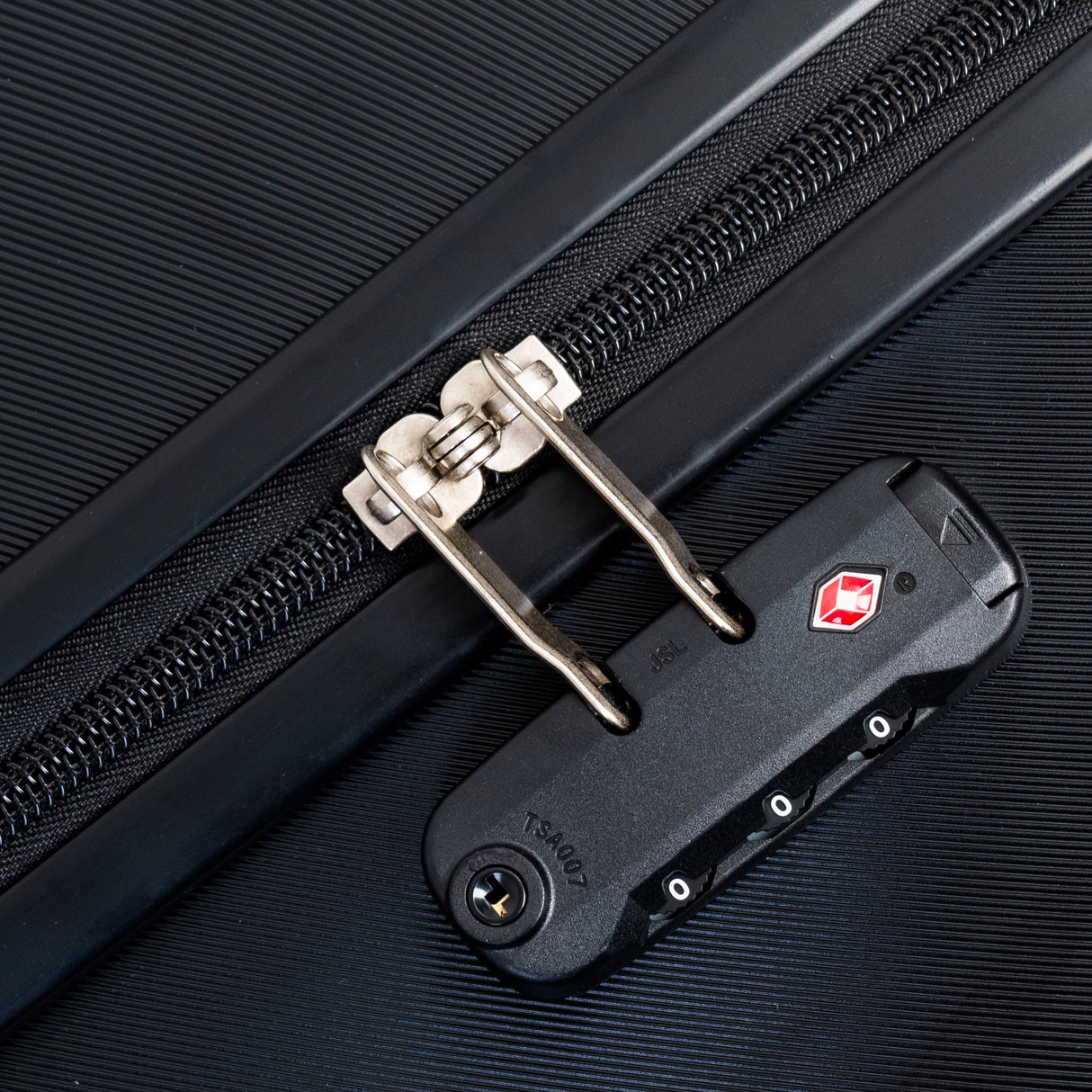 9-Piece Black Luggage Set by GigaTech with TSA Lock