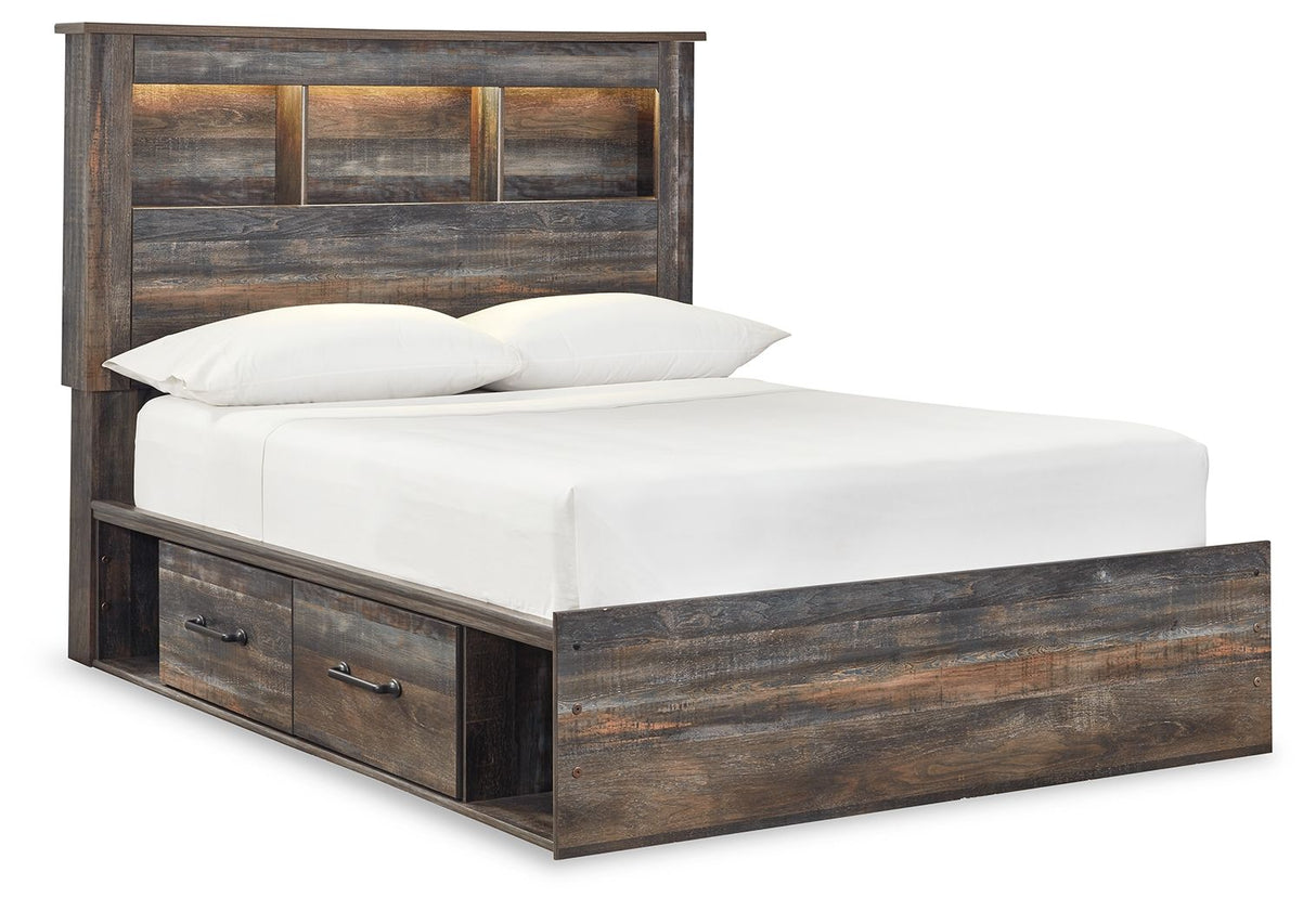 Drystan - Bookcase Bed With Storage Set