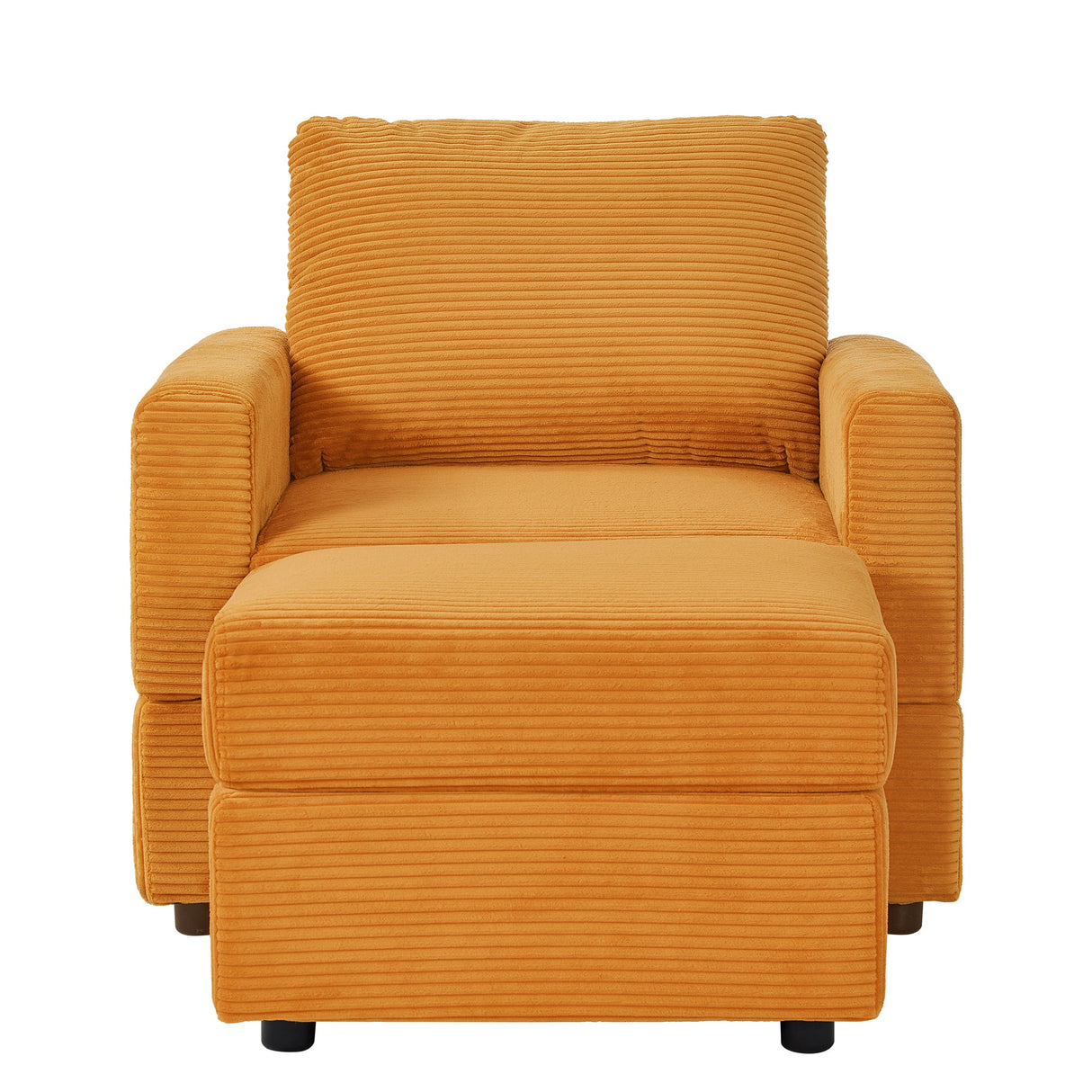 Classic Corduroy Chaise Lounge
