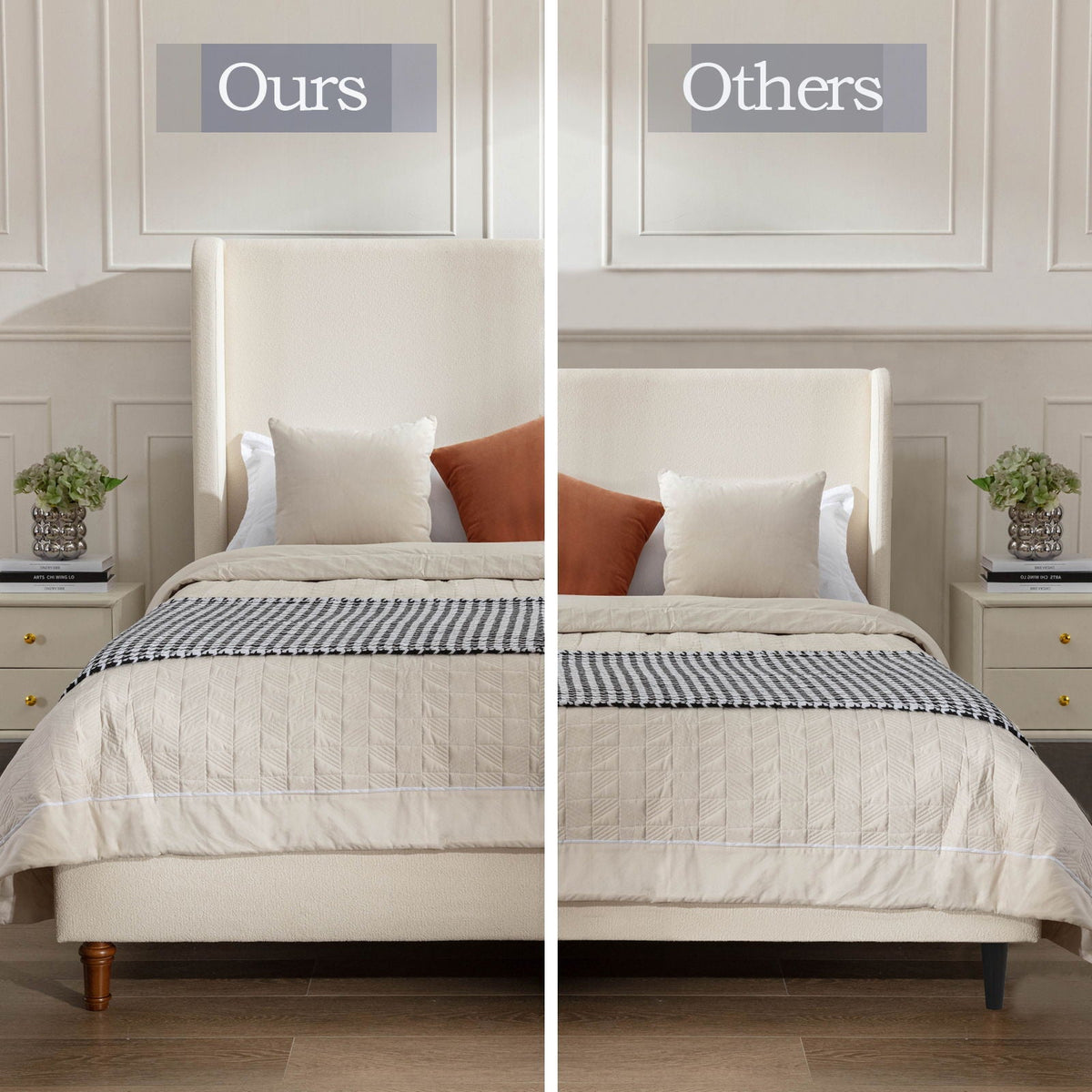 Harper - Tall Headboard Upholstered Bed