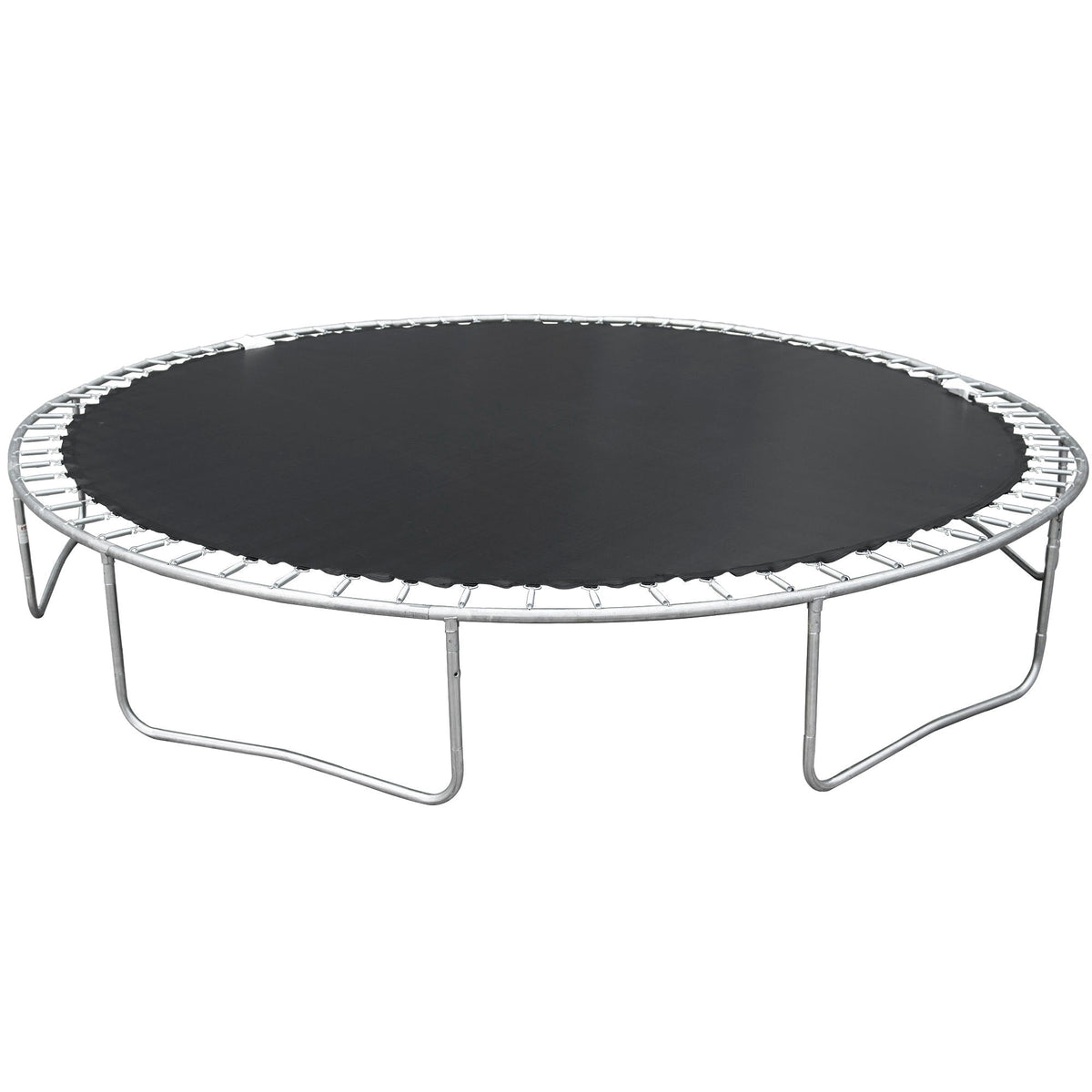 14Ft Trampoline with Safety Enclosure and Basketball Hoop - Blue