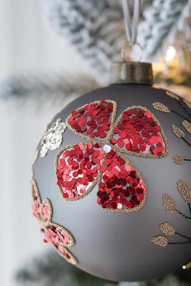 Glass Decorative Hanging Ball Christmas Tree Ornaments For Holiday Party Decorations