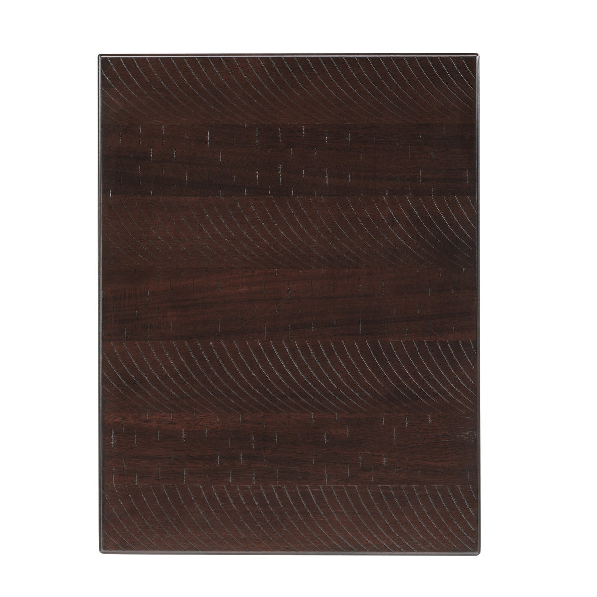 Solid Wood End Table with Drawer Espresso