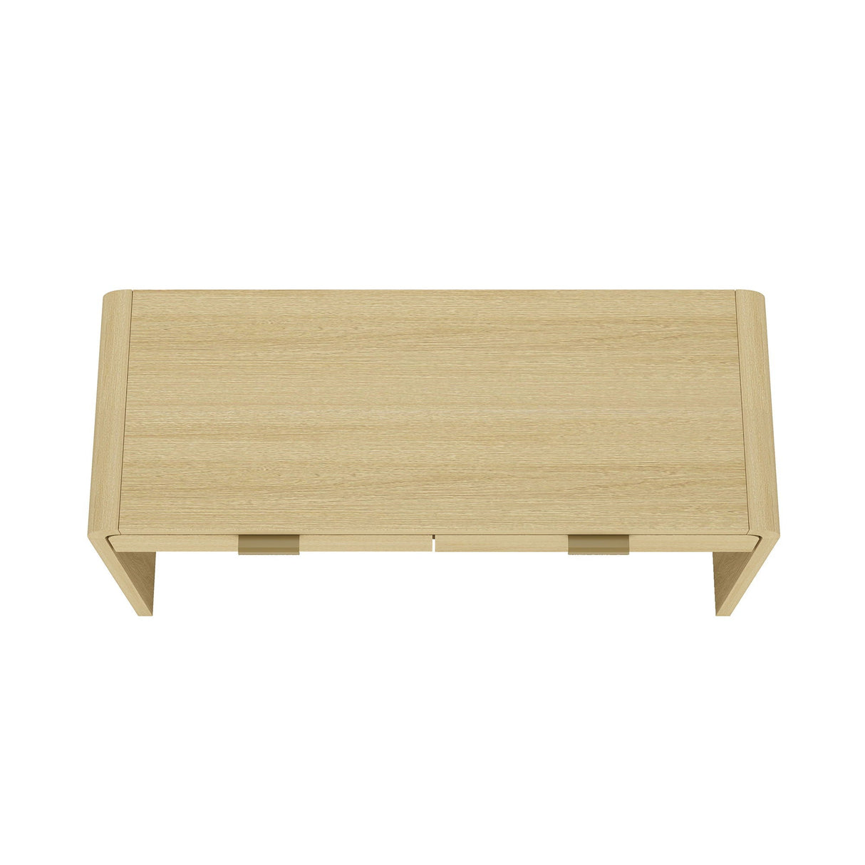 Grace - Office Desk With 2 Drawers - Oak