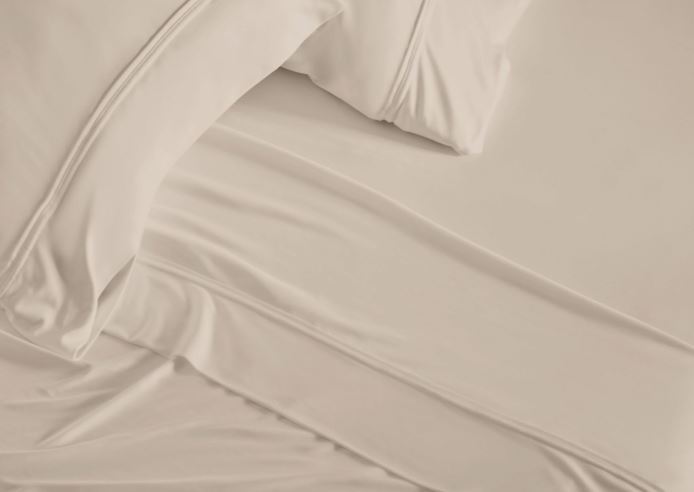BedGear Dri-Tec Sheet Set, Beige, Split Head Cal King