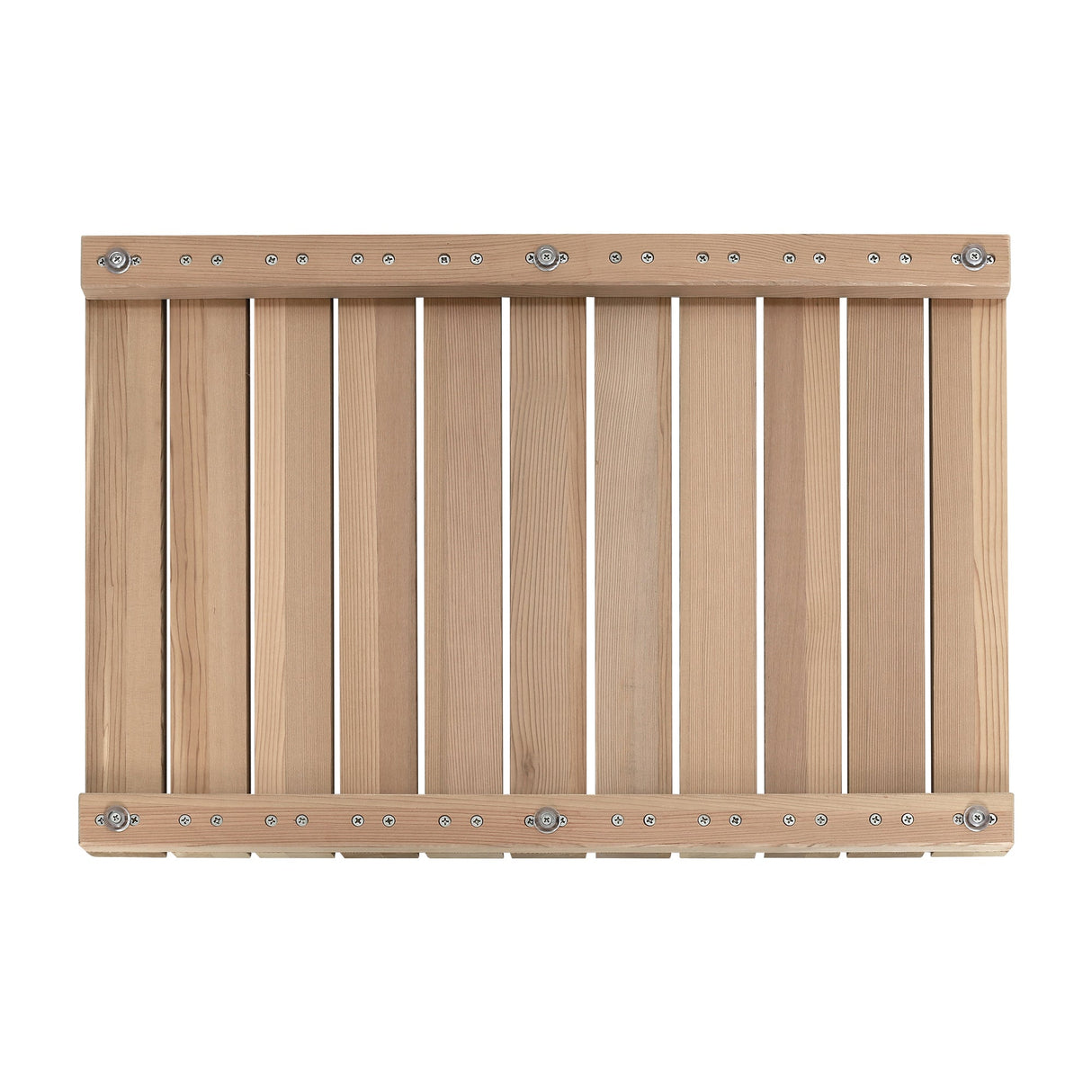 Cedar Wood Shower Mat - Non-Slip Slatted Bath Mat