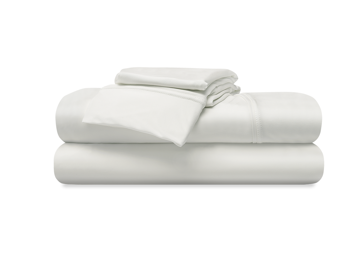 BedGear Vertex Sheet Set, Bright White, Split King / Split Cal King