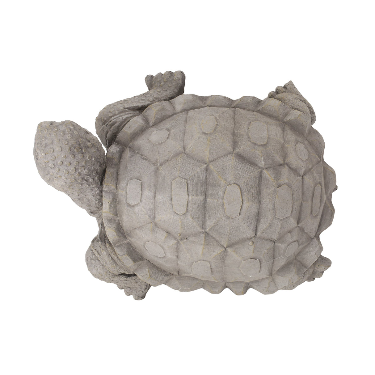 Turtle Decor Outdoor Turtle Statue in Dark Gray
