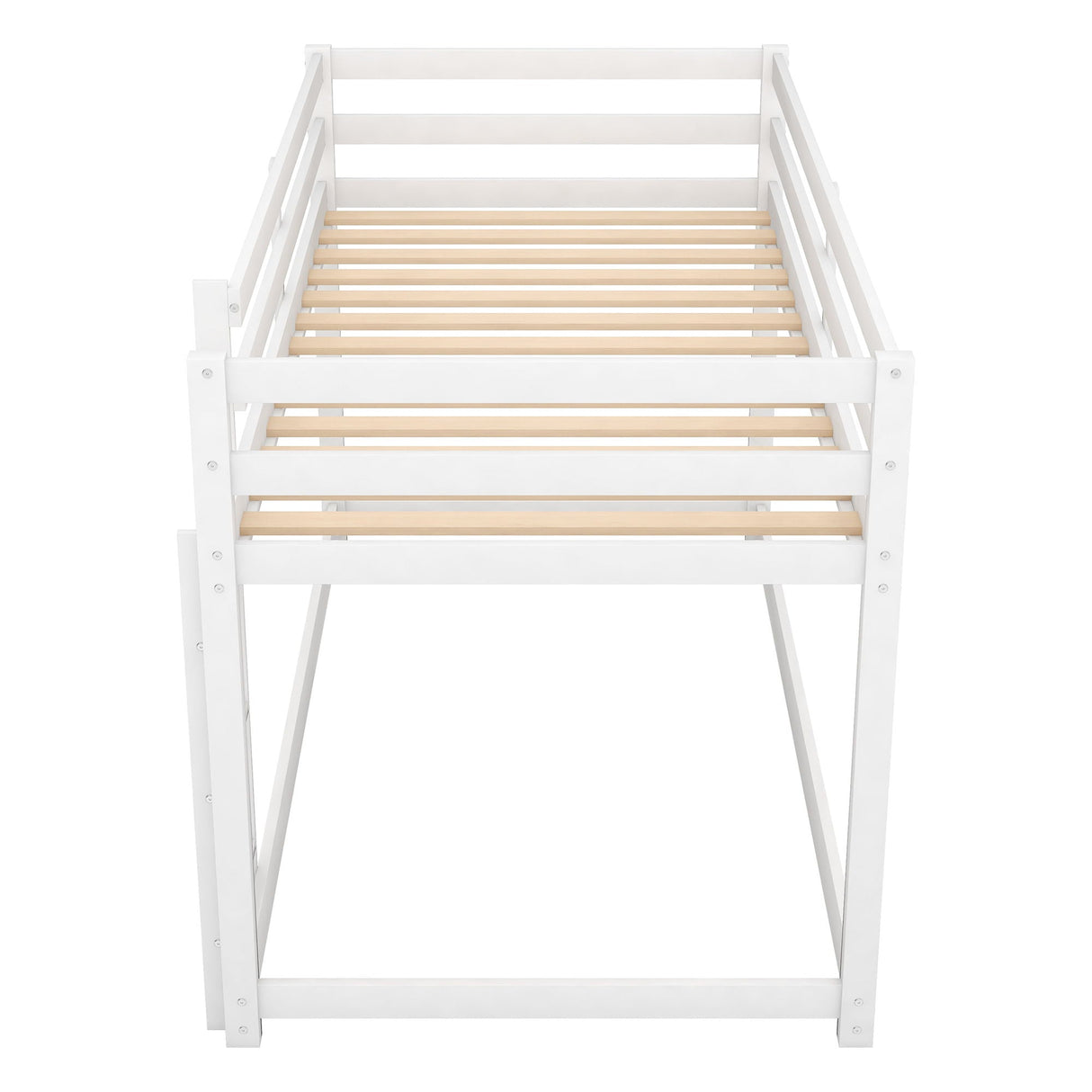Floor Bunk Bed With Ladder