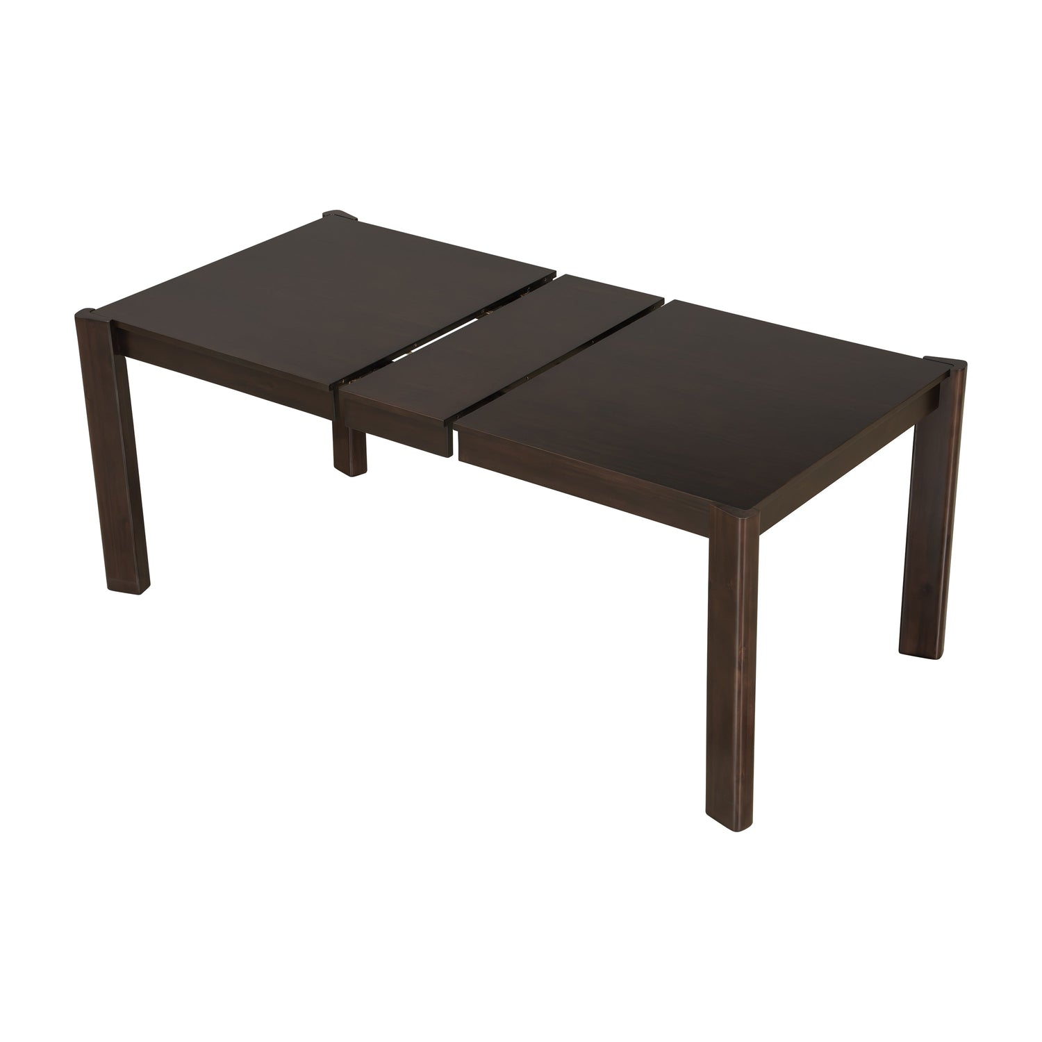 Meridian Extendable Solid Wood & Rattan Dining Set