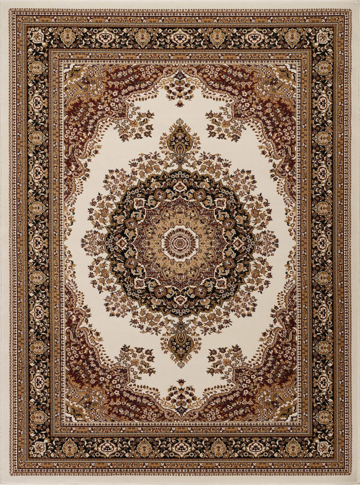 Manchester Traditional Medallion Area Rug