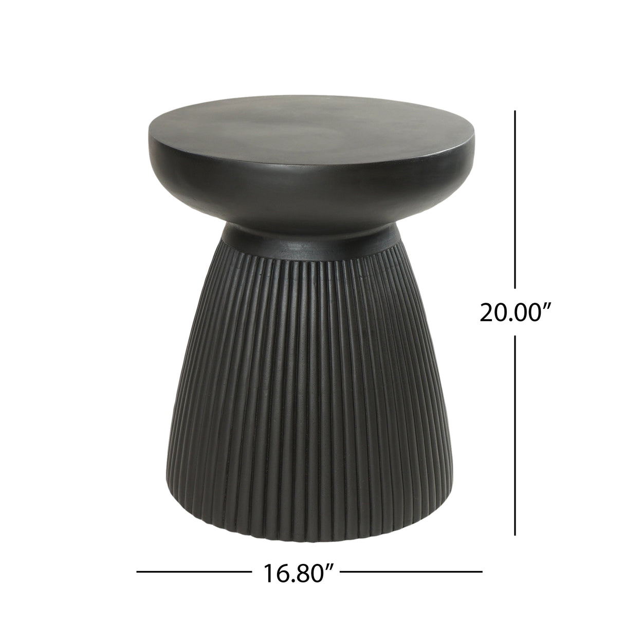 Outdoor 20"H MGO Side Table