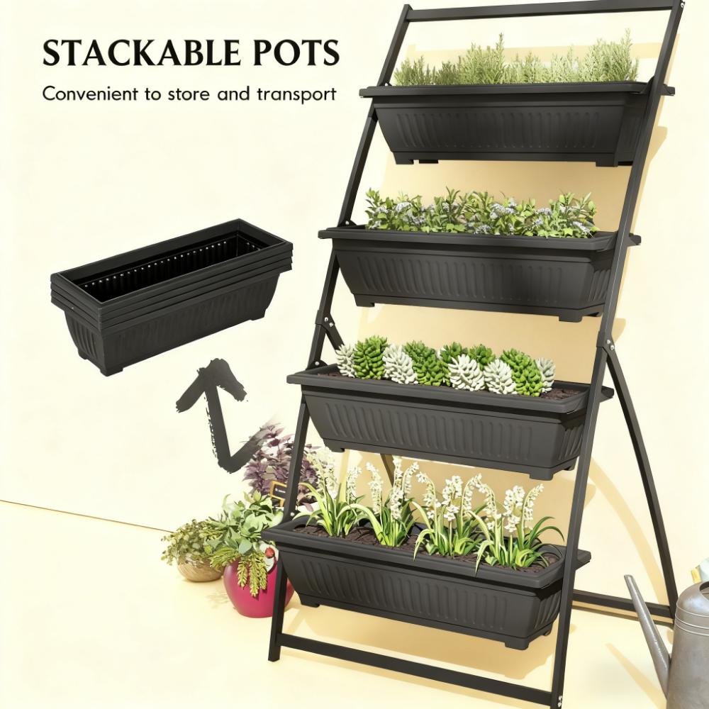 4-Tier Vertical Raised Garden Planter