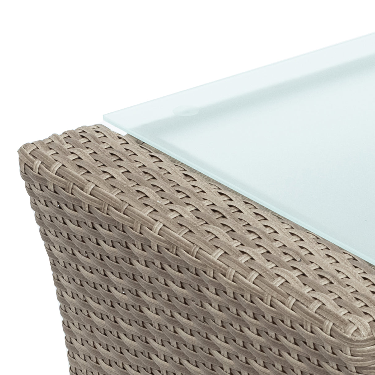 6 piece Tengbian Woven Rattan Outdoor Lounge Set