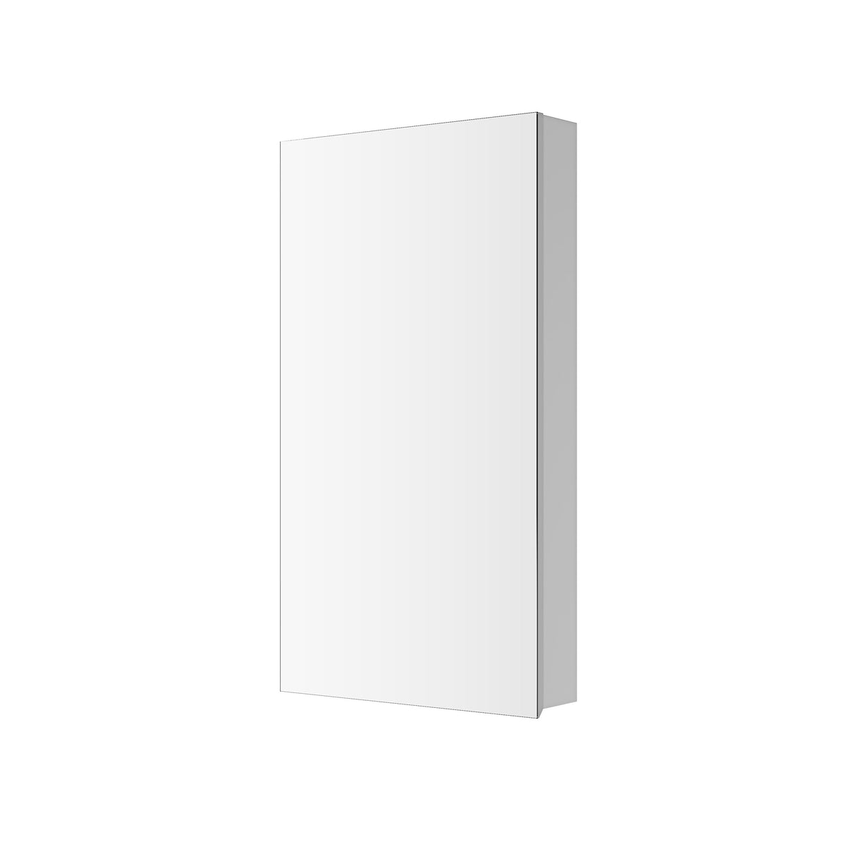 20'' W x 36'' H Surface Frameless Mirror Medicine Cabinet