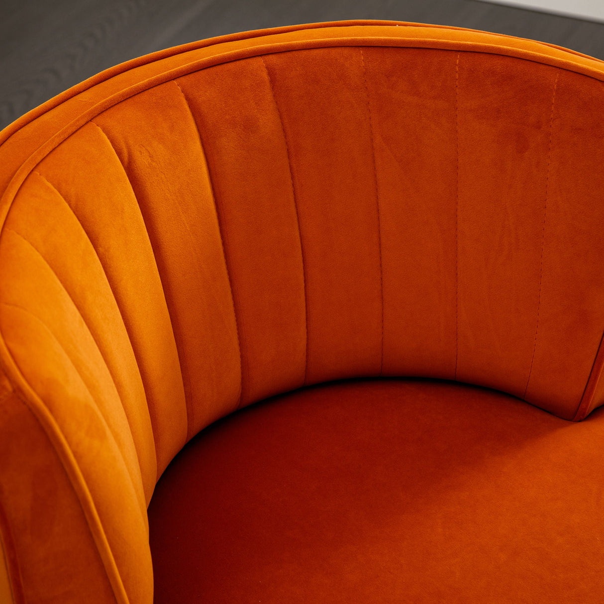 360 Degree Swivel Cuddle Barrel Accent Sofa Chair
