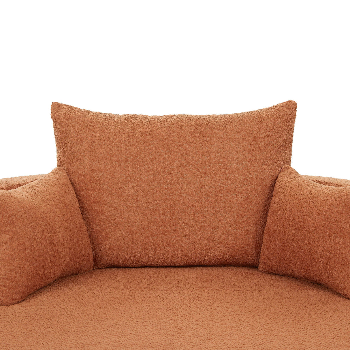 360° Swivel Accent Barrel Chair With 3 Removable Pillows For Living Room