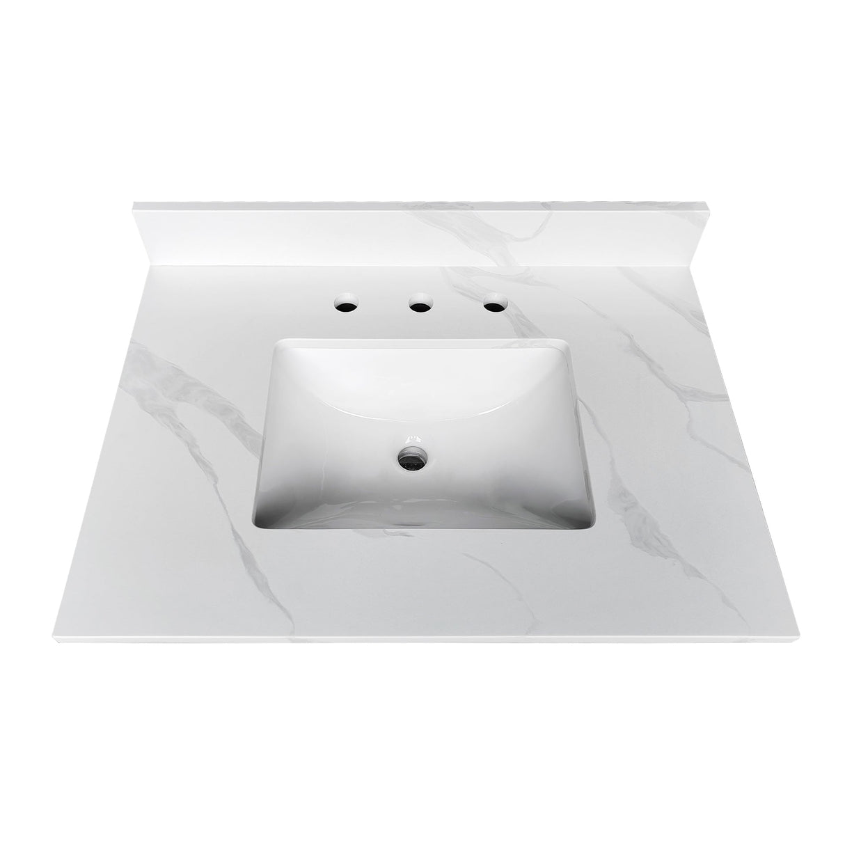 31-Inch Quartz Bathroom Vanity Top