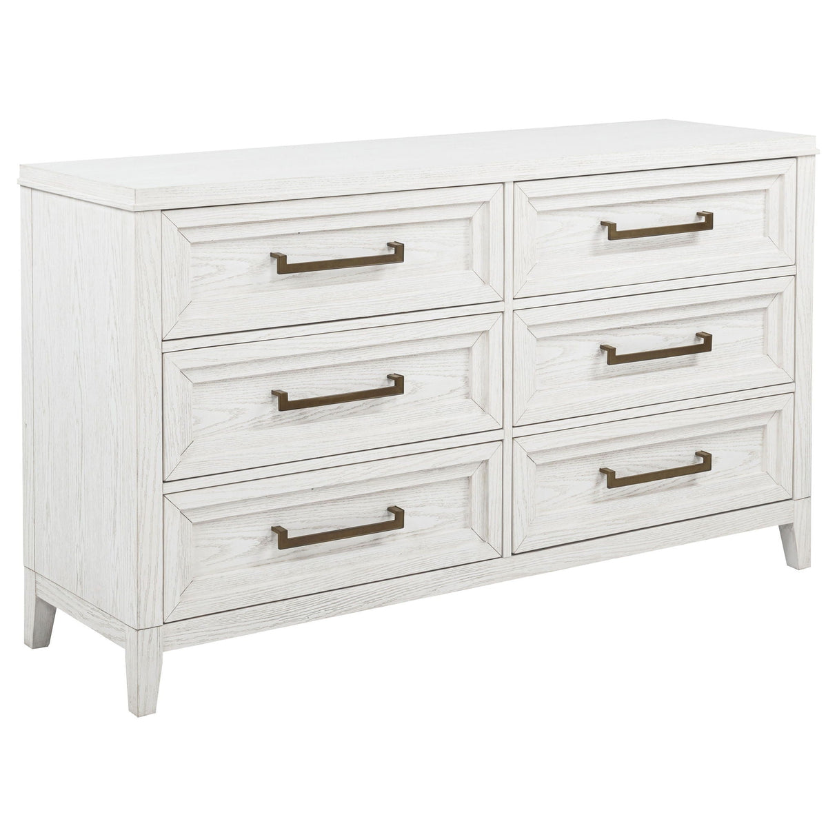 Marielle 5-piece Queen Bedroom Set Distressed White