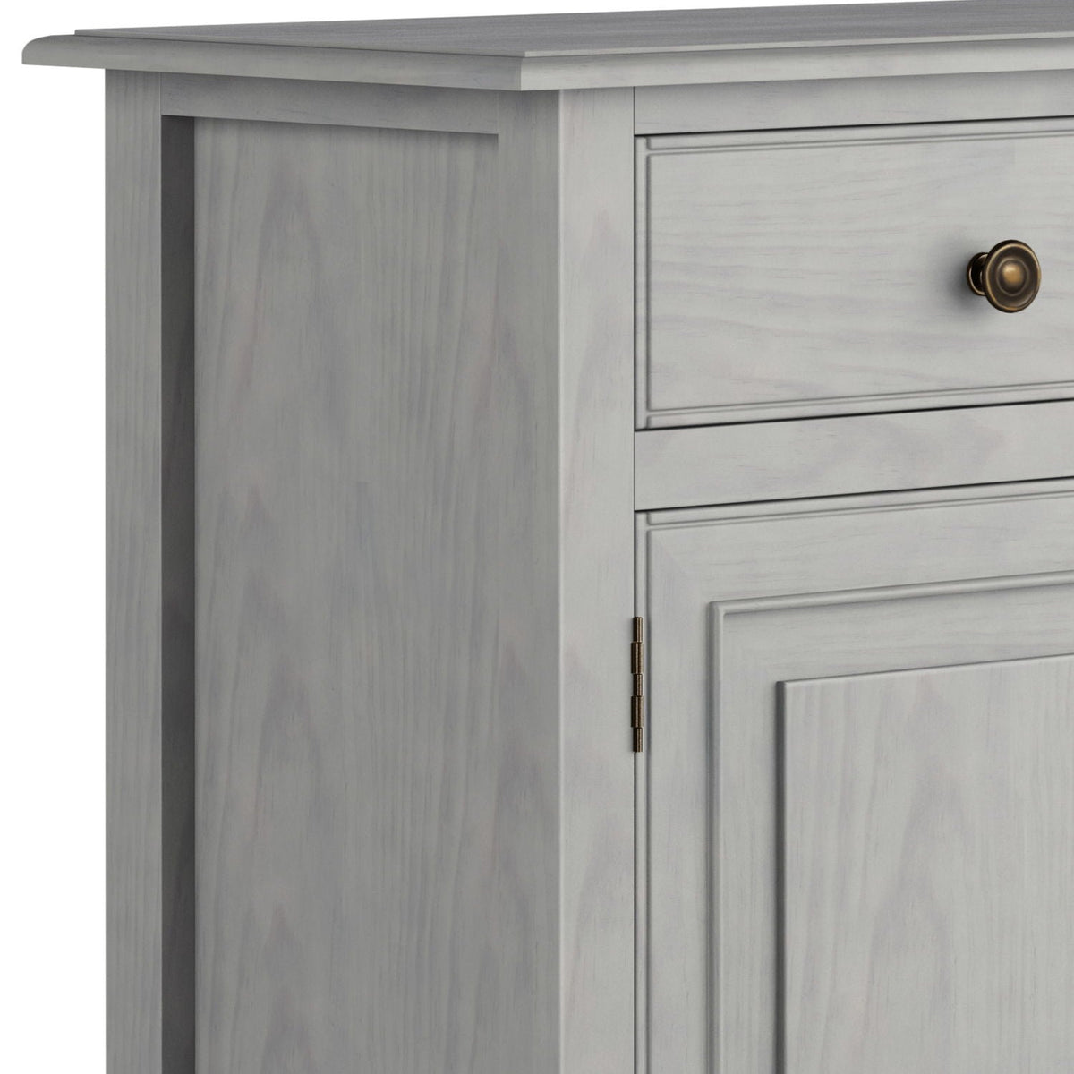 Connaught Handcrafted Entryway Storage Cabinet with Adjustable Shelves - Multiple Colors