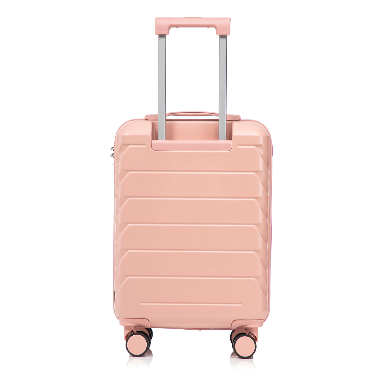 2-Piece ABS Spinner Wheel Luggage Set with Combination Lock