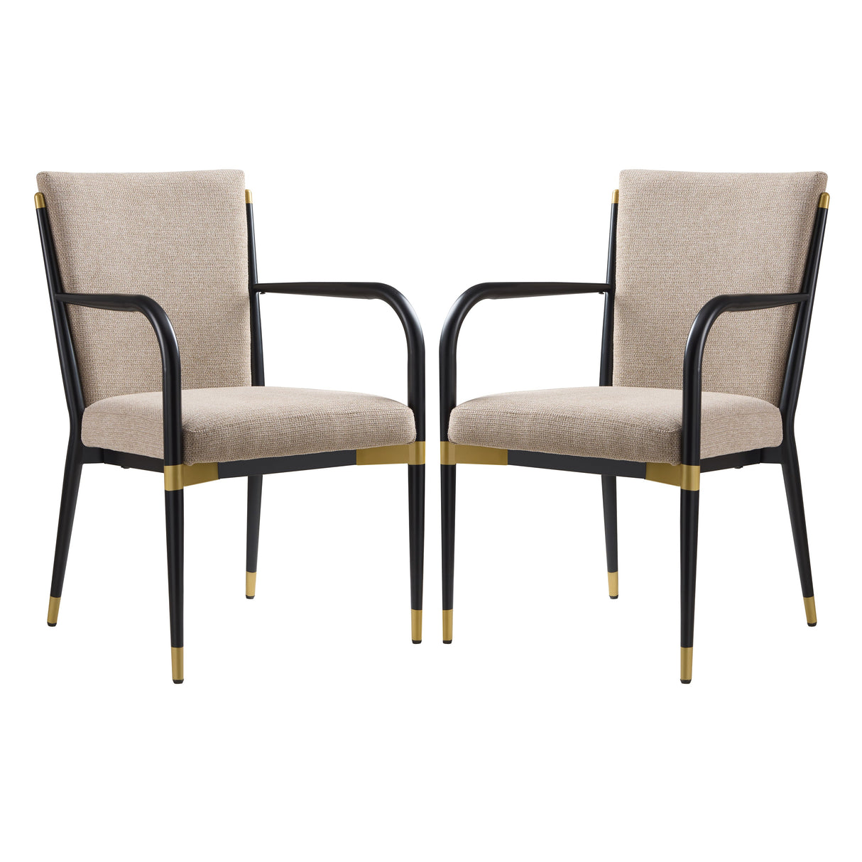 Modern Dining Arm Chair - Set of 2