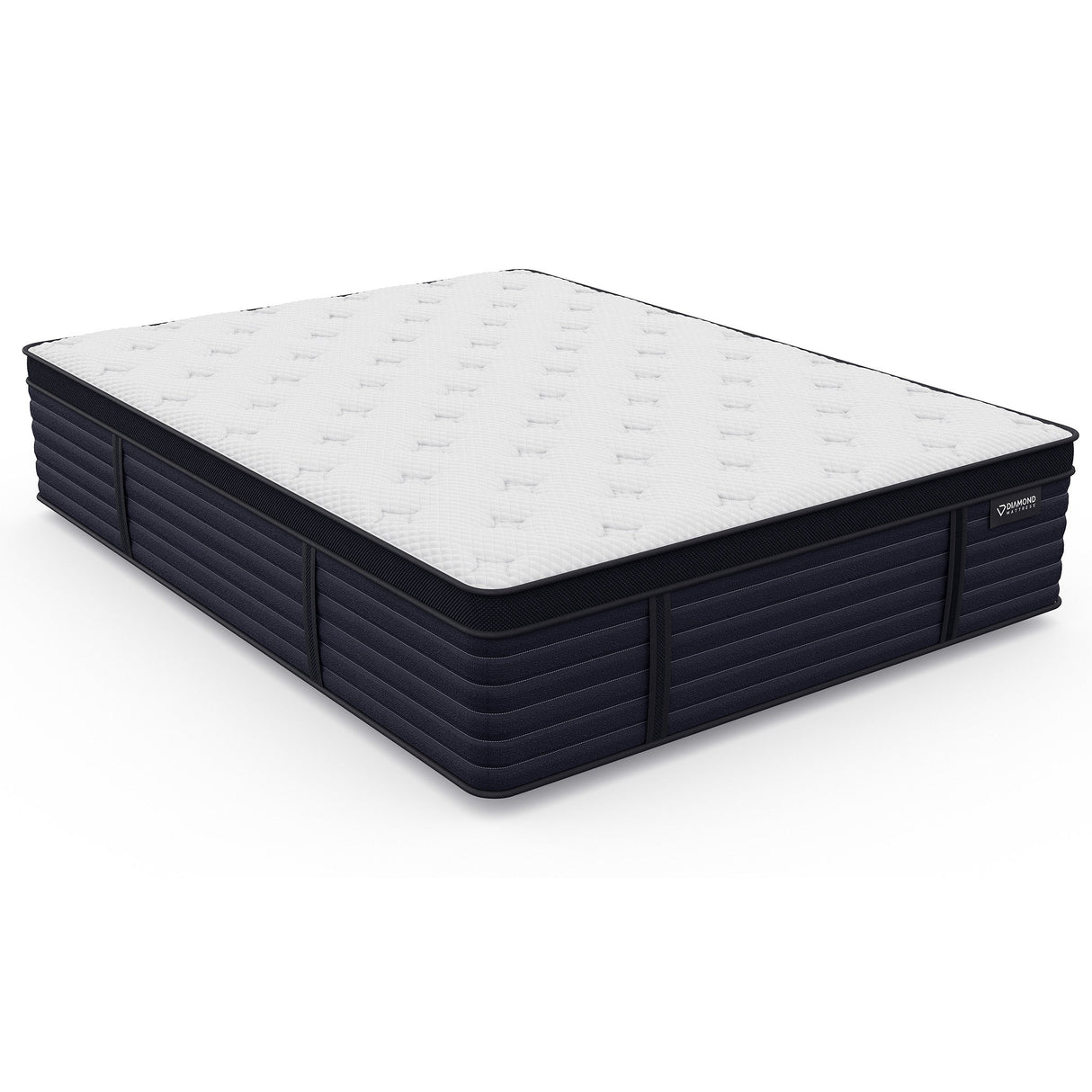Diamond Hughes Cool Responsive Latex Hybrid Mattress - Queen 14.5" Firm