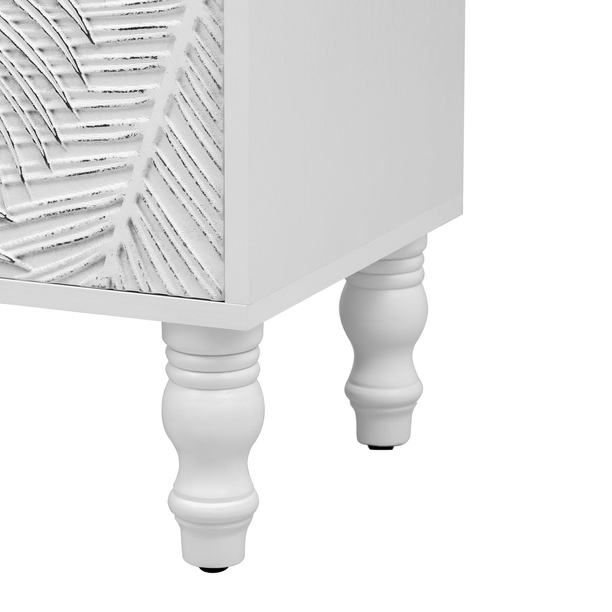 47.2'' Modern TV Stand with 2 Spacious Storage Cabinets