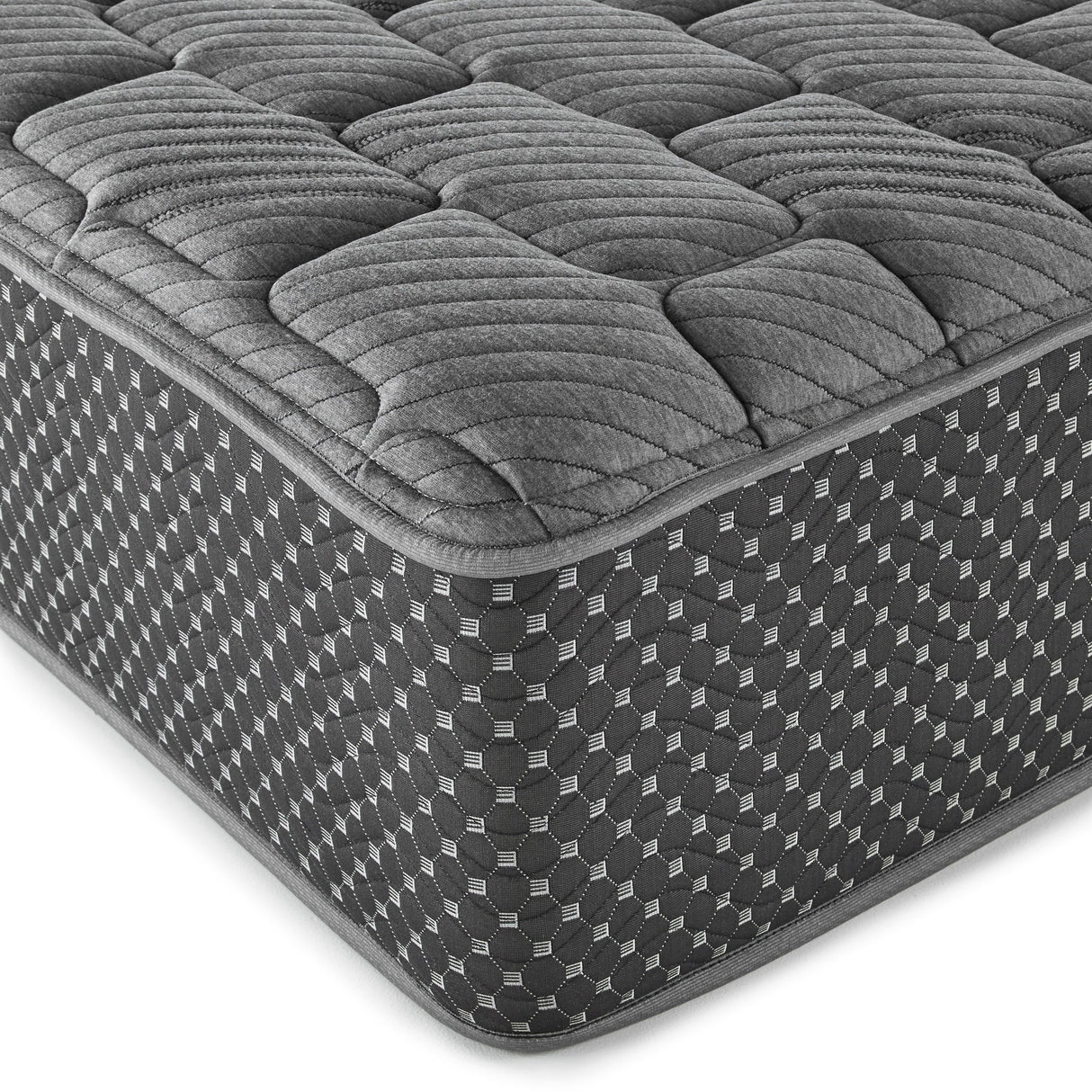 Md 13' quilted hybrid mattress, firm