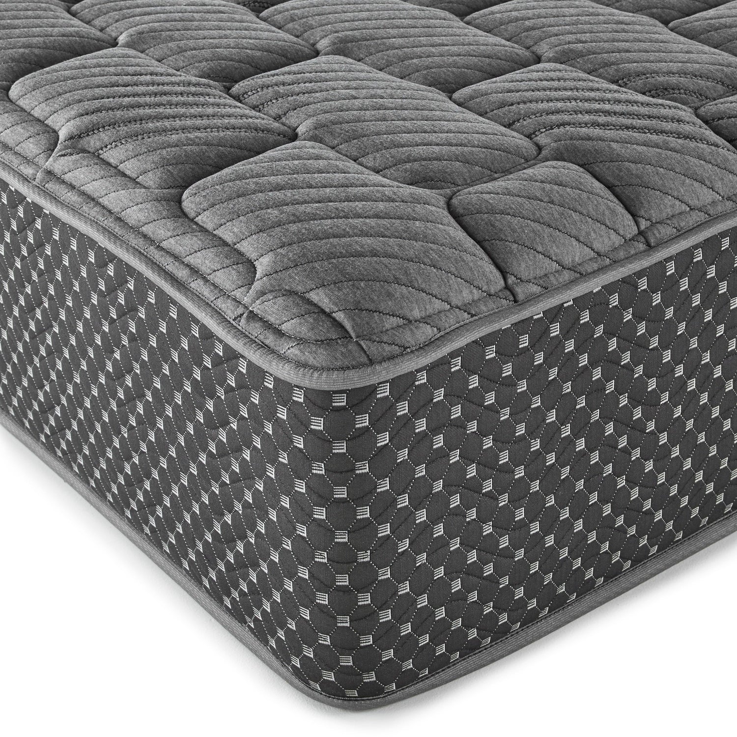 Md 13' quilted hybrid mattress, firm