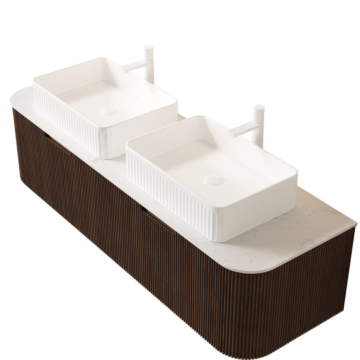 Dina 60" Bathroom Vanity with Sinks