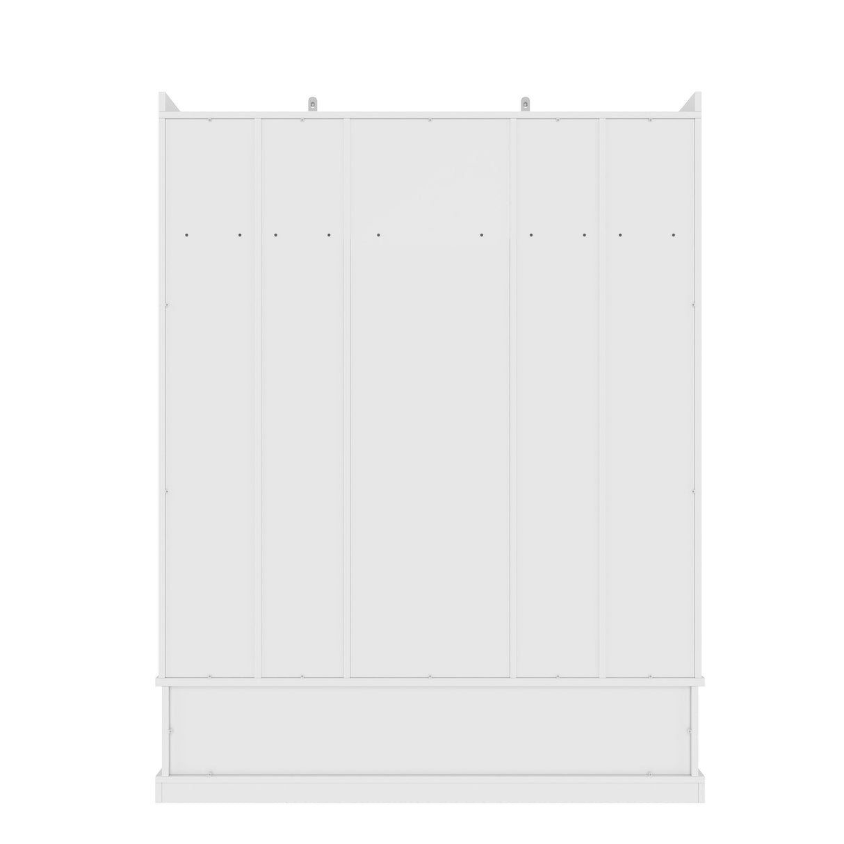 Hall Tree With Bench And 5 Storage Cubbies