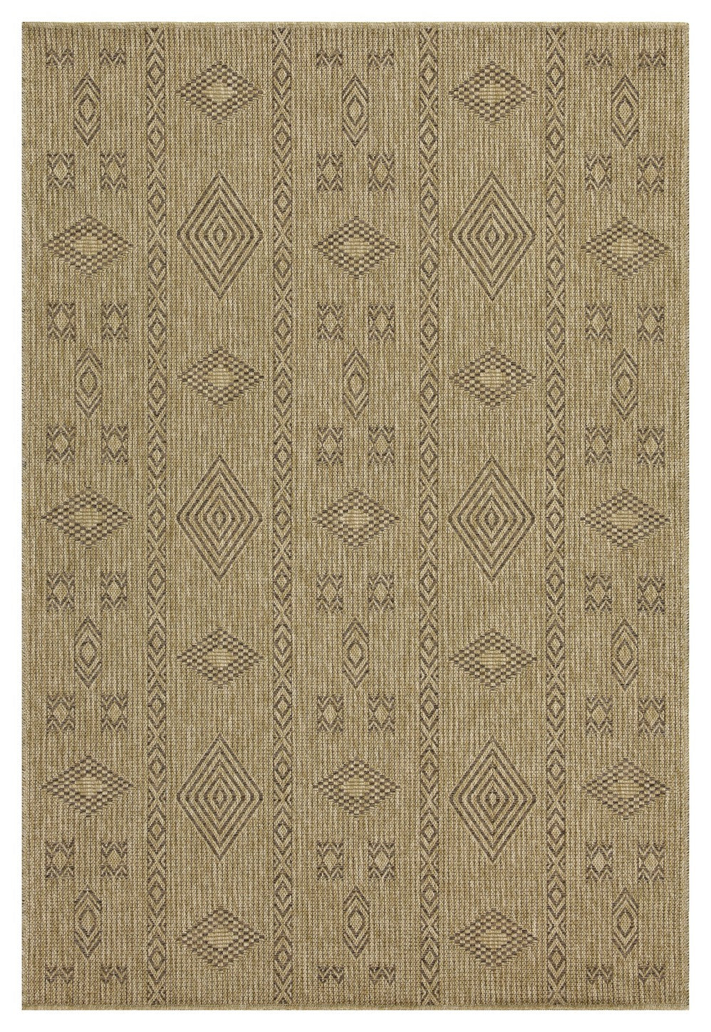 Earth GC_NTL1002 Jute/Mocha Area Rug