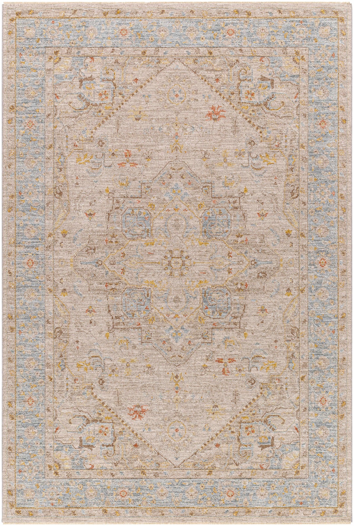Ehan Cream Oushak Rug