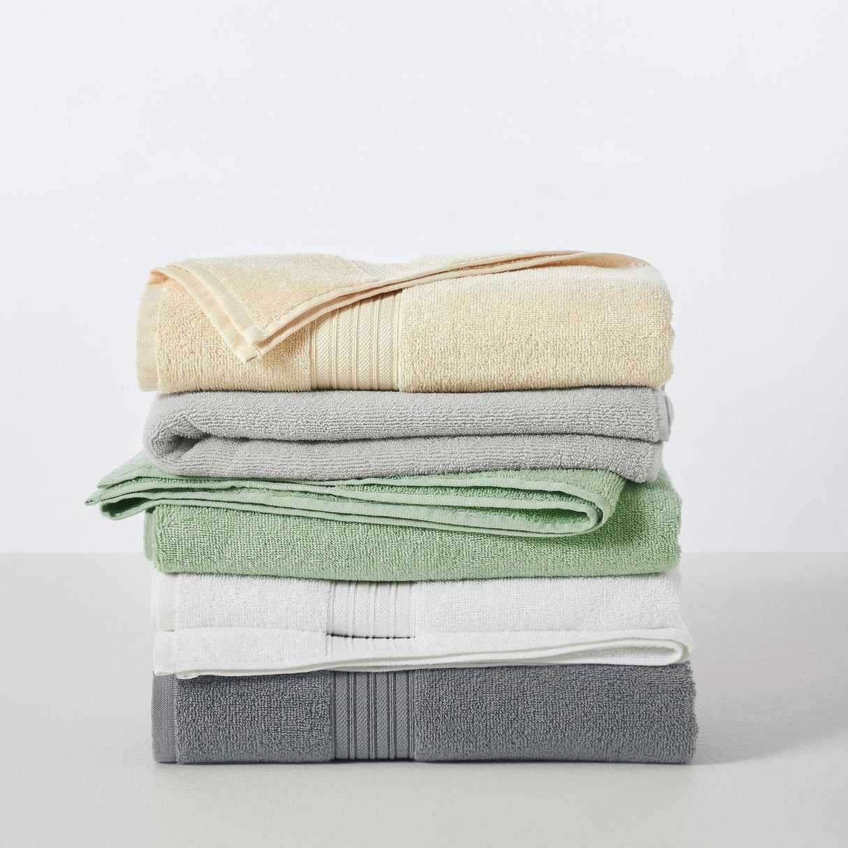 Cotton Terry Bath Towel Set - Cooper Collection