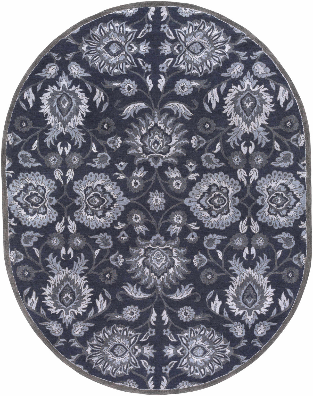 Conesus Hand Tufted Blue 1191 Area Rug - Clearance