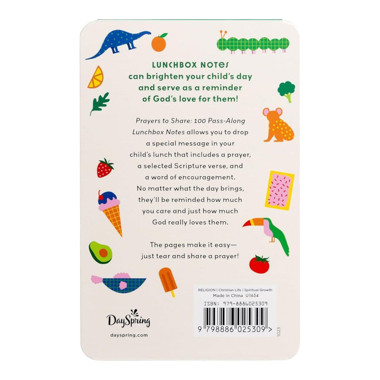 Prayers to Share: 100 Pass Along Lunch Box Notes