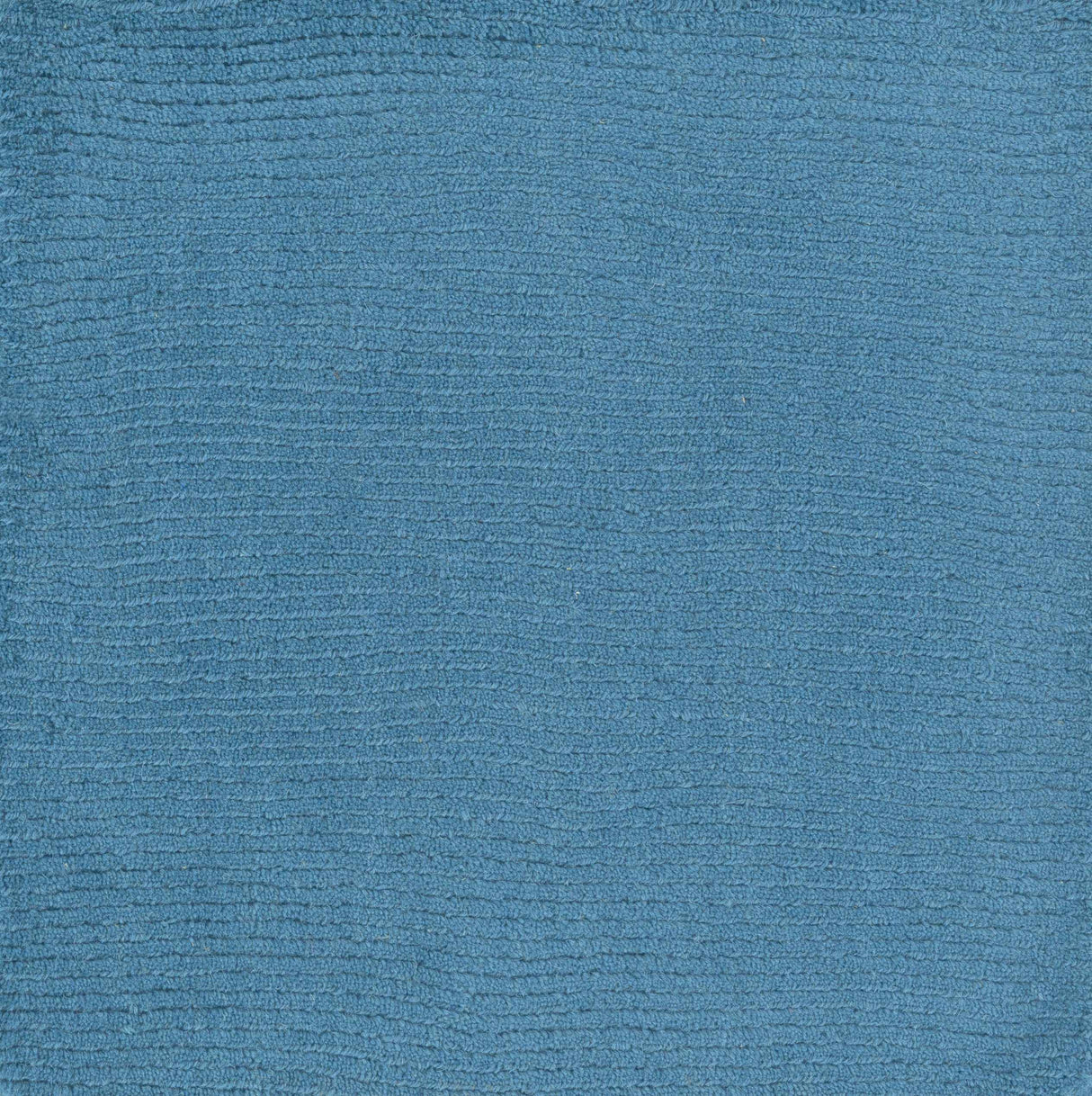Solid Aqua Wool Carpet - Clearance