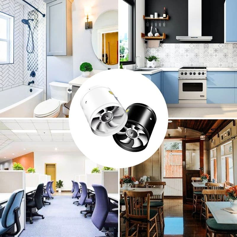 Bathroom Exhaust Fan Quiet Ventilation Fan for Kitchen Office
