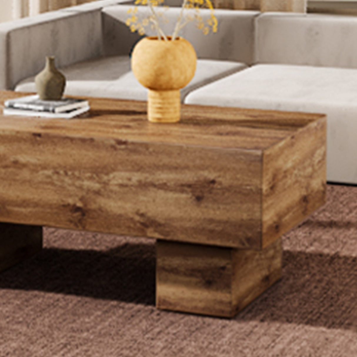 Modern Rectangular Coffee Table