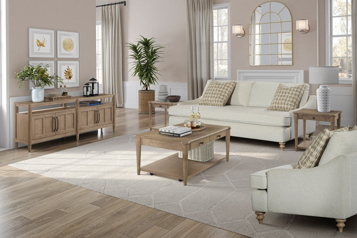 Loveseat Reversible Cushion with 2 Pillows