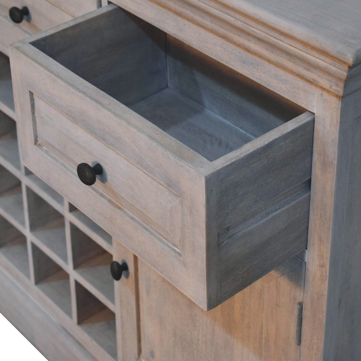 Wine Storage Unit - Gray Ash